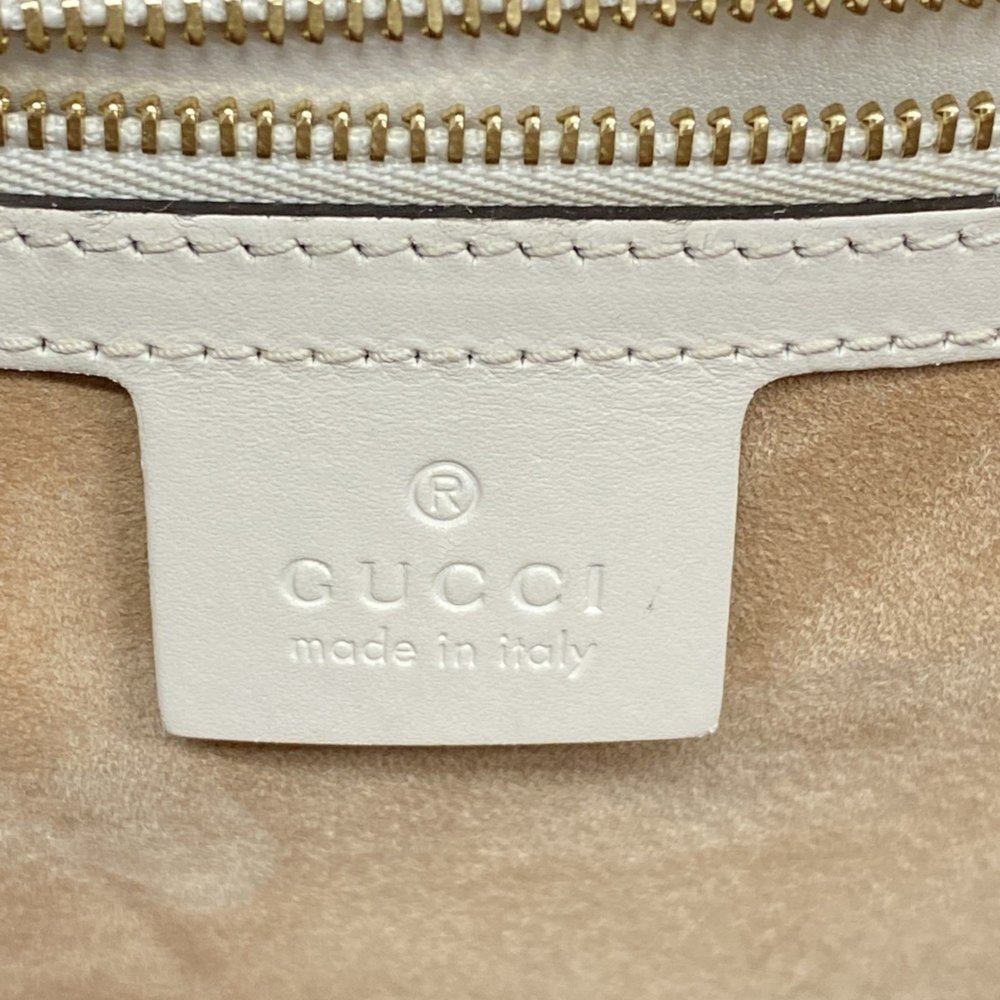Gucci Sylvie handbag 431665 leather ivory women's - Picture 5 of 11